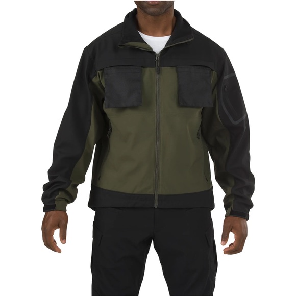 1.) 5.11 CHAMELEON SOFTSHELL JACKET - Picture 3 of 5
